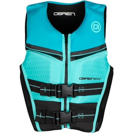 O'Brien Youth Small Flex V-Back CGA Life Jacket (55-75 lbs), Aqua