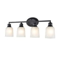 thumbnail image 3 of Amberle 4 - Light Matte Black / Black Steel Wall Sconce, 3 of 7