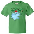 thumbnail image 3 of Inktastic I Want a Hippopotamus for Christmas Hippo in Santa Hat Youth T-Shirt, 3 of 5