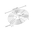 thumbnail image 2 of FESTFENDS 2Ud Soporte De Vapor Para Cocina Con Patas Desmontables Acero, 2 of 8