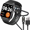 thumbnail image 1 of xixishop Compatible with Tykoit Smartwatch Charger, Replacement Magnetic USB Charging Cable Compatible with Tykoit Smartwatch 1.4/Oraimo Smart Watch Tempo S2 1.4/Eurans Smart Watch (Black), 1 of 1