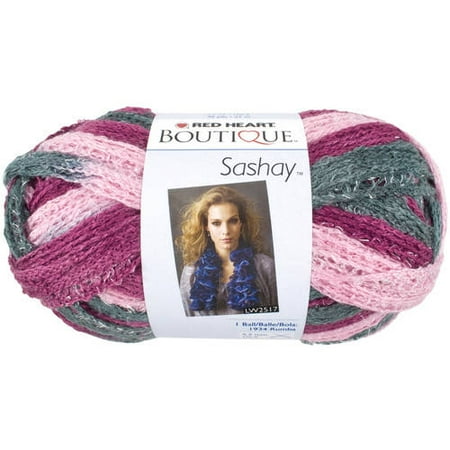 Red Heart Boutique Sashay Yarn, Available in Multiple Colors