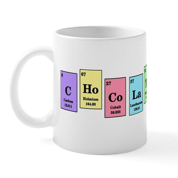 CafePress - Elemental Chocolate Mug - 11 oz Ceramic Mug - Novelty Coffee Tea Cup