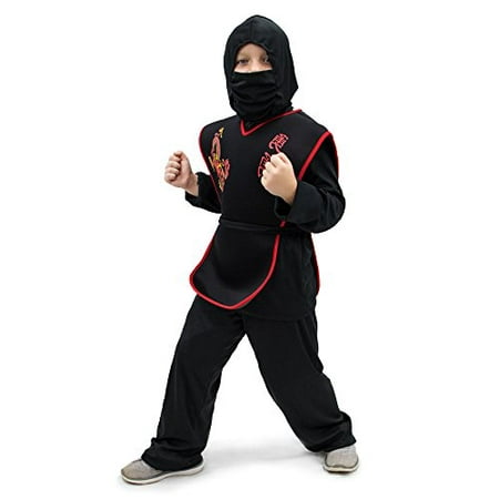 Boo! Inc. Sneaky Ninja Children's Boy Halloween Dress Up Roleplay Costume
