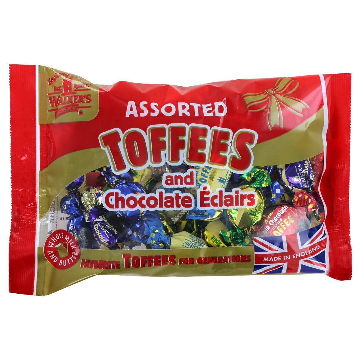 Walkers Assorted Royal Toffees and Eclairs 14.1oz (400g)