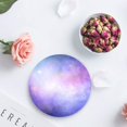 thumbnail image 4 of RYLABLUE Galaxy Design Starry Sky Set of 6 Round Coaster for Drinks, Absorbent Ceramic Stone Coasters Cup Mat with Cork Base for Home Kitchen Room Coffee Table Bar Decor, 4 of 5