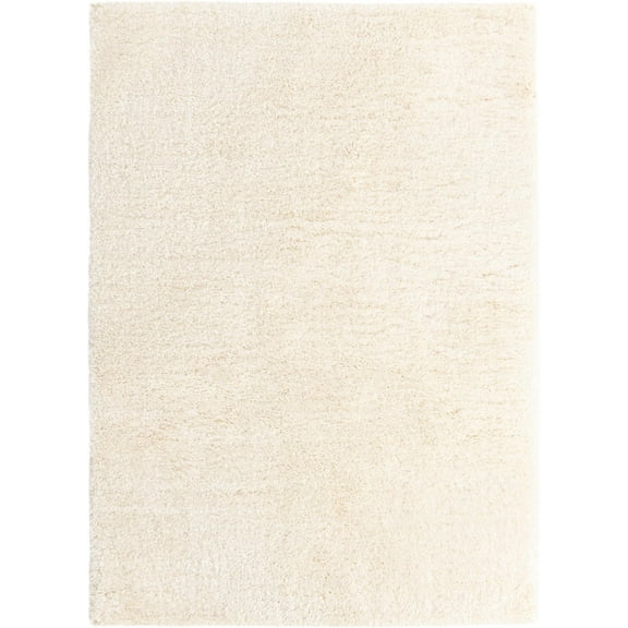 Unique Loom Marilyn Monroe Opulence Shag Collection Area Rug - (7' x 10' Rectangle Bone/Beige)
