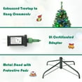 thumbnail image 6 of Gymax 7FT Pre-Lit Hinged Artificial Christmas Tree Decor Tree 3-Minute Quick Shape, 6 of 10