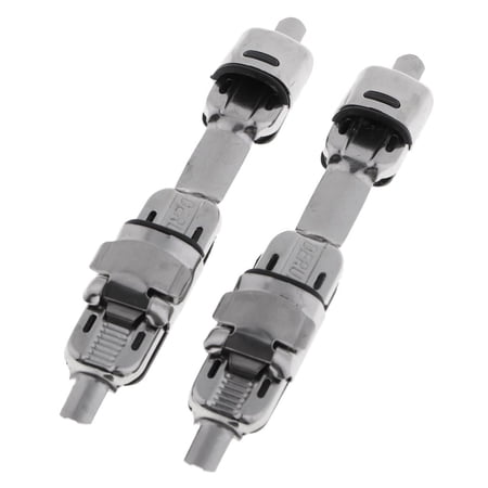 Wswqop 2 Pcs Fishing Reel Seat Deck Fishing Clip Fishing Accessory Strong Tool Suit White