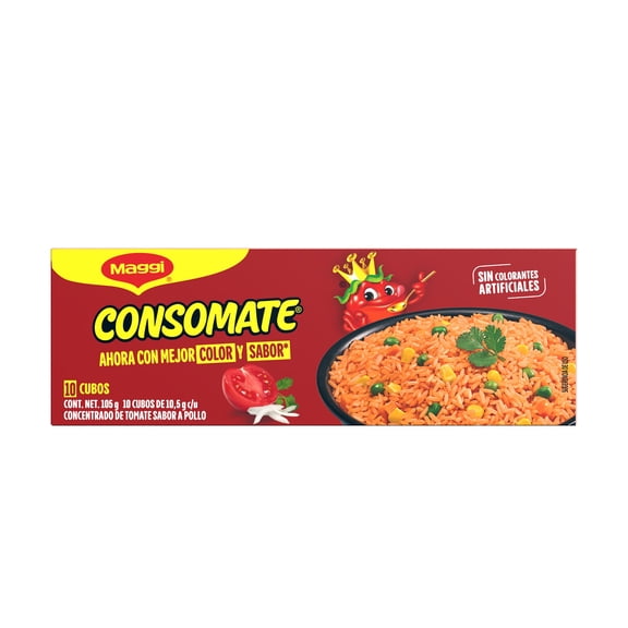 Concentrado de Tomate Maggi Consomate 10 cubos 105 g