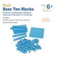 thumbnail image 6 of Learning Resources Base Ten Blocks Smart Pack, Classroom Accessories, Early Math Skills, 121 Pieces, Ages 6,7,8+, 6 of 7