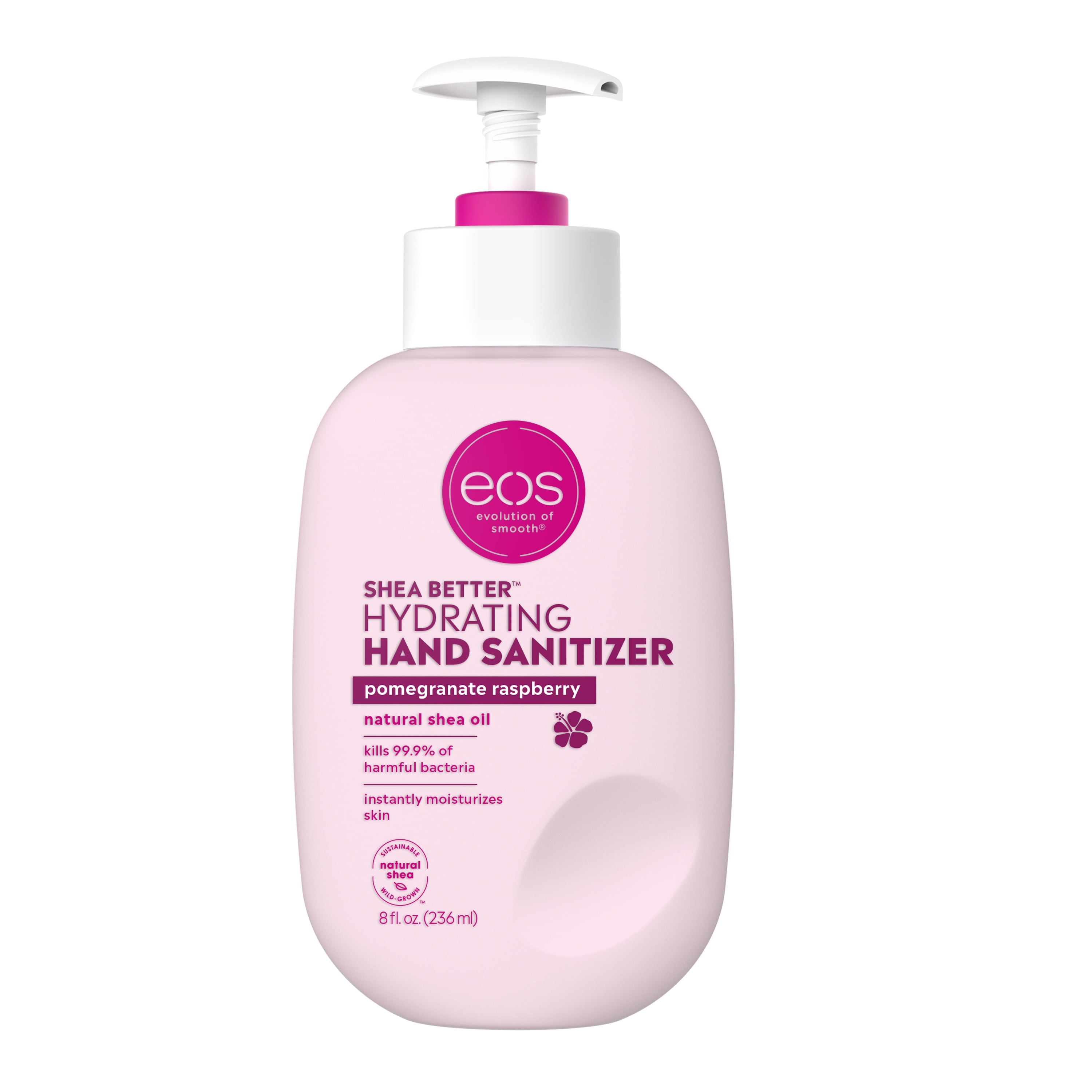 eos Shea Better Hydrating Hand Sanitizer - Pomegranate Raspberry | 8 fl oz