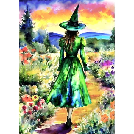 Green Witch Journey Puzzle – Springbok