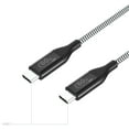 thumbnail image 3 of Auto Drive USB-C to USB-C, 6ft, Charging & Data Sync Cable, Braided, Black, 3 of 8