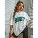 thumbnail image 4 of Camiseta con estampado de BROOKLYN para hombre y mujer, moda de verano, camisetas informales europeas y americanas para mujer, camiseta de gran tamaño, 4 of 5