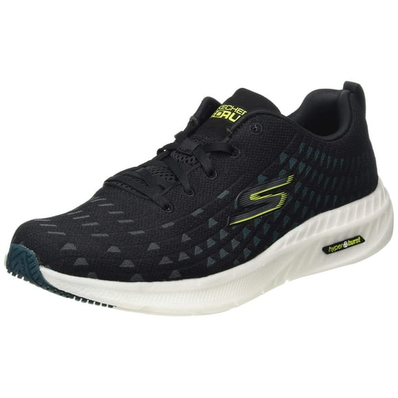 Skechers Go Run Smart Hyper-Solar View Running Shoe, Black/Blue - 11 M US