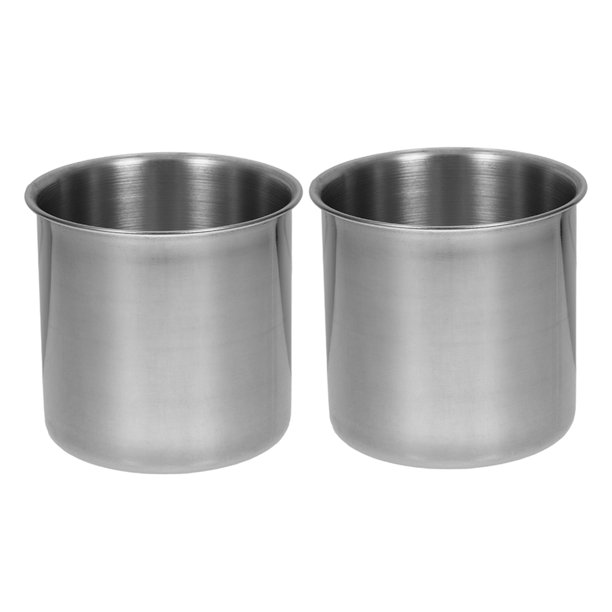 Tazas medidoras de acero inoxidable para arroz, herramienta de medición de cocina, tazas medidoras de harina, 2 uds.