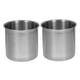thumbnail image 1 of Tazas medidoras de acero inoxidable para arroz, herramienta de medición de cocina, tazas medidoras de harina, 2 uds., 1 of 6