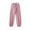 Pink, variant on Corduroy Pants Women Fall/Winter Drawstring Elastic Waist Loose Bunched Feet Thick Pants Sweatpants for Women with Pockets