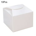 thumbnail image 1 of Lubelski 10Pcs Gift Box Freestanding Easy to Carry Paper All Match Fantasy Gift Container for Bakery, 1 of 6
