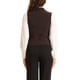 thumbnail image 3 of CHALECO DE TRAJE DOBLE BOTÓN PARA MUJER INSPIRAR CHIC, VESTIDO DE NEGOCIO, TALLA XL, COLOR CAFÉ, 3 of 6