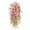 Q-Pink, variant on 30IN Artificial Hanging Flowers Plants for Outdoor Decor,1PCS Fake Plastic Flowers Faux Silk Floral Trailing Vines UV Resistant Look Real for Indoor Outside Garden Porch Patio(Pink)