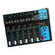 thumbnail image 2 of Mezclador de audio,Mezclador de ecualizador estéreo profesional,Consola mezcladora de sonido Consola mezcladora de 7 canales,Sistema de consola de placa de sonido de grabación de, 2 of 7
