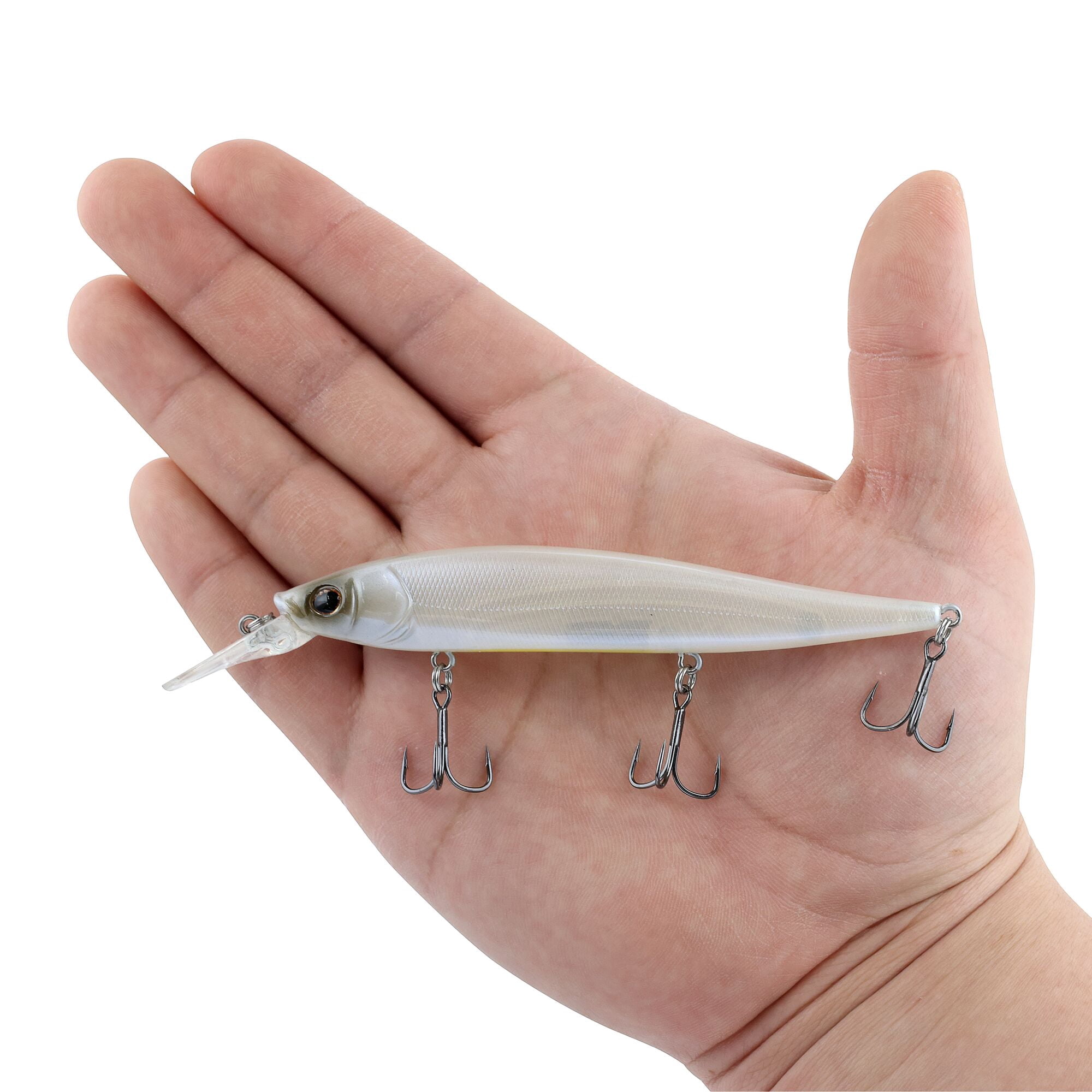 Berkley Stunna, 4.4 in, Jerkbaits, French Pearl OB (1 Count)