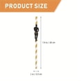 thumbnail image 3 of 36 Pcs Decorative Paper Straws with Funny Muscle Man Cutouts, Unique Party Supplies for Bachelorette Celebrations, Bar Drinks, and Dessert Decorations, 3 of 8