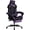 BLACKPURPLE, variant on Video Gaming Chairs with Footrest, Gaming Chairs PVC Leather Ergonomic Office Gamer Chair Headrest Lumbar Support Racing Style Video Gaming Chair for Office, BlackYellow