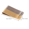 thumbnail image 4 of MasteelfCA 2pcs Metal Cash Clips Brass Cash Clips Bill Clamps Change Clips Outdoor EDC Tool, 4 of 7