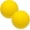 Yellow, variant on Colored Lacrosse Balls: Yellow Official Size Sporting Goods Equipment for Professional, College & Grade School Games, Practices & Recreation - NCAA, NFHS and SEI Certified - 2 Pack