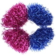thumbnail image 1 of 4pcs Cheerleading Pom Poms Party Cheering Props Gymnastics Cheer Pompom Props, 1 of 9
