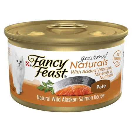 UPC: 0050000172115 | Purina Fancy Feast Gourmet Naturals Wet Cat Food Salmon  3 oz Cans (12 Pack)