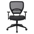 thumbnail image 2 of Managerial Chair Desk Chair, Adjustable Arms, 19" to 25" Height, Leather, Black 5700E, 2 of 5