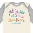 thumbnail image 4 of Inktastic Funny Shakespeare Quote Boys or Girls Long Sleeve Baby Bodysuit, 4 of 5