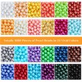 thumbnail image 5 of 1680 piezas 6 mm 24 color sirena ABS teñido perla DIY pulsera collar conjunto de joyería, 5 of 5