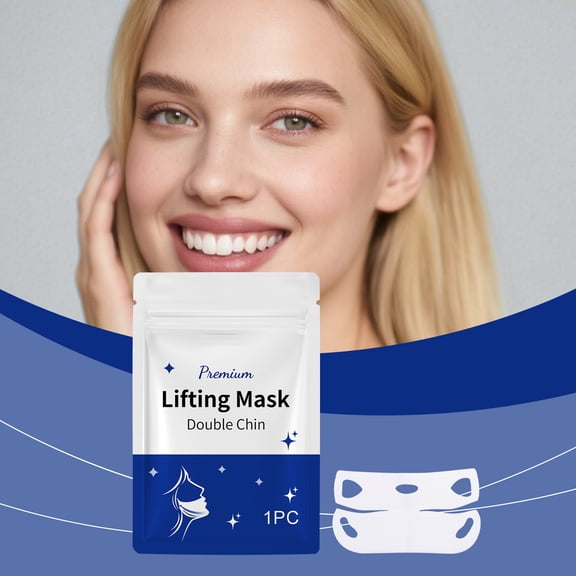 Hauiodp V-shaped Lifting Facial Mask Double Chin Tightening Small Face Shaping Promoting Circulation Wrinkle And Nourishing