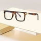 thumbnail image 3 of Gafas Cuadradas De Moda Para Gafas Con Lentes No Transparentes, 3 of 3