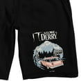 thumbnail image 2 of Welcome to Derry Derry on black Adult Lounge Short-XL, 2 of 7