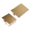 thumbnail image 3 of GOOHOCHY 100pcs Mini Square Cake Boards Golden Eco-friendly Serving For Bakers Parties, 3 of 8