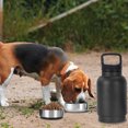 thumbnail image 2 of Naiovety Dispensador de agua 3 en 1 para perros, ideal para viajar con cachorros, acampar, hacer senderismo al aire libre Cocina y Comedor, 2 of 6
