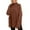 Brown, variant on Womens Off The Shoulder Sweater Casual Knitted Loose Long Sleeve Pullover Soft Sweatshirt Womens Petite Sweaters Swear Suit Men Hoodie Pullover Sweatshirt for Women Long Sleeve Sweatshirt Little Shop