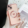 thumbnail image 2 of for iPhone 15 Case Silicone Shockproof Cute Design Soft Silicone Camera Protection Protective Lovely Heart Phone Cases for iPhone 15, 2 of 16
