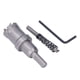 thumbnail image 2 of Kit de brocas de carburo para sierra de corona TCT con dientes de metal gruesos y llave hexagonal, broca de perforación de 25 mm/1 pulg., 2 of 14