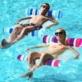 thumbnail image 1 of Pool Floats FinduWill, paquete de 2 hamacas de tela para agua, tamaño XL, para adultos, 1 of 7