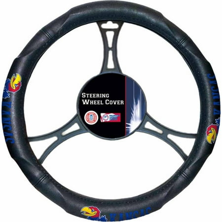 NCAA Steering Wheel Cover, Kansas