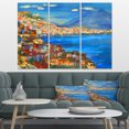 thumbnail image 1 of Naples Aujourd'hui - Impression sur Toile Paysage Marin, 1 of 3