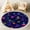 Color 2, variant on Washable Non Slip 6ft Round Rug, Stacked Zen Stones Calm Water Green Nature Circle Area Rugs with Tassels Carpet for Nursery Bedroom Living Room Playroom Tent Rug
