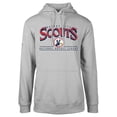 thumbnail image 2 of Men's Levelwear Gray Kansas City Scouts Retro Podium Spellout Pullover Hoodie, 2 of 3